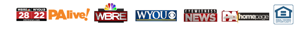 As seen on WBRE, WYOU, PA Live, Eyewitness News, PA Homepage