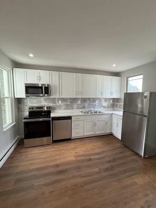 After kitchen renovation - 523 Grove St Avoca PA